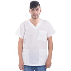 男士V領工作服上衣