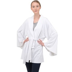 Long Sleeve Velvet Kimono