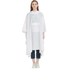 女士連帽雨披