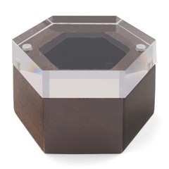 六角形木製珠寶盒
