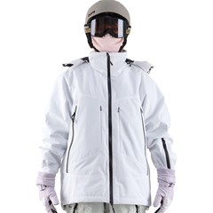 女士拉鏈滑雪和滑雪板防水透氣外套